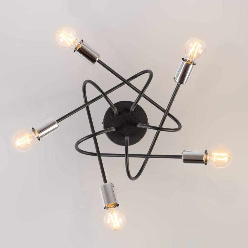 Припотолочная люстра OXFORD 5xE27/15W/230V