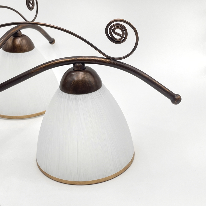 Припотолочная люстра RETRO 5xE27/60W/230V бронзовая патина