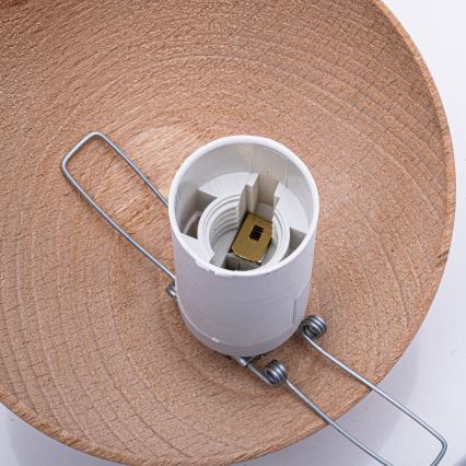 Припотолочная люстра SFERA WOOD 3xE14/40W/230V белая