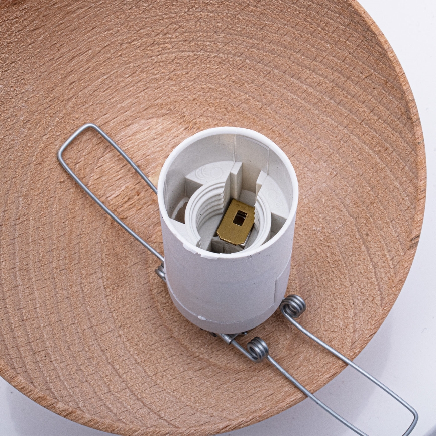 Припотолочная люстра SFERA WOOD 3xE14/40W/230V белая