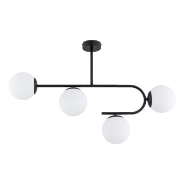 Припотолочная люстра STELLAR 4xE14/10W/230V черный