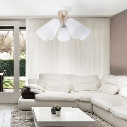 Припотолочная люстра VAIO WHITE 3xE27/60W/230V