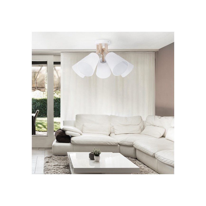 Припотолочная люстра VAIO WHITE 3xE27/60W/230V