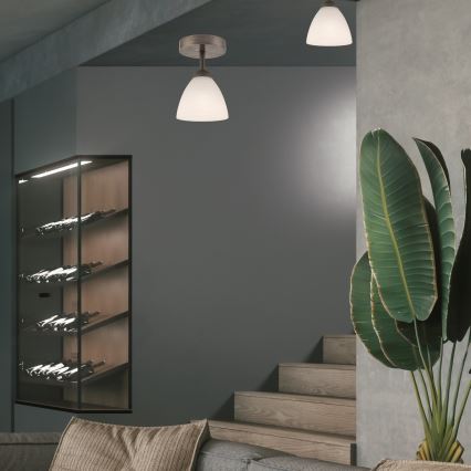 Припотолочная люстра ADRIANO 1xE27/60W/230V бук - сертифицировано FSC