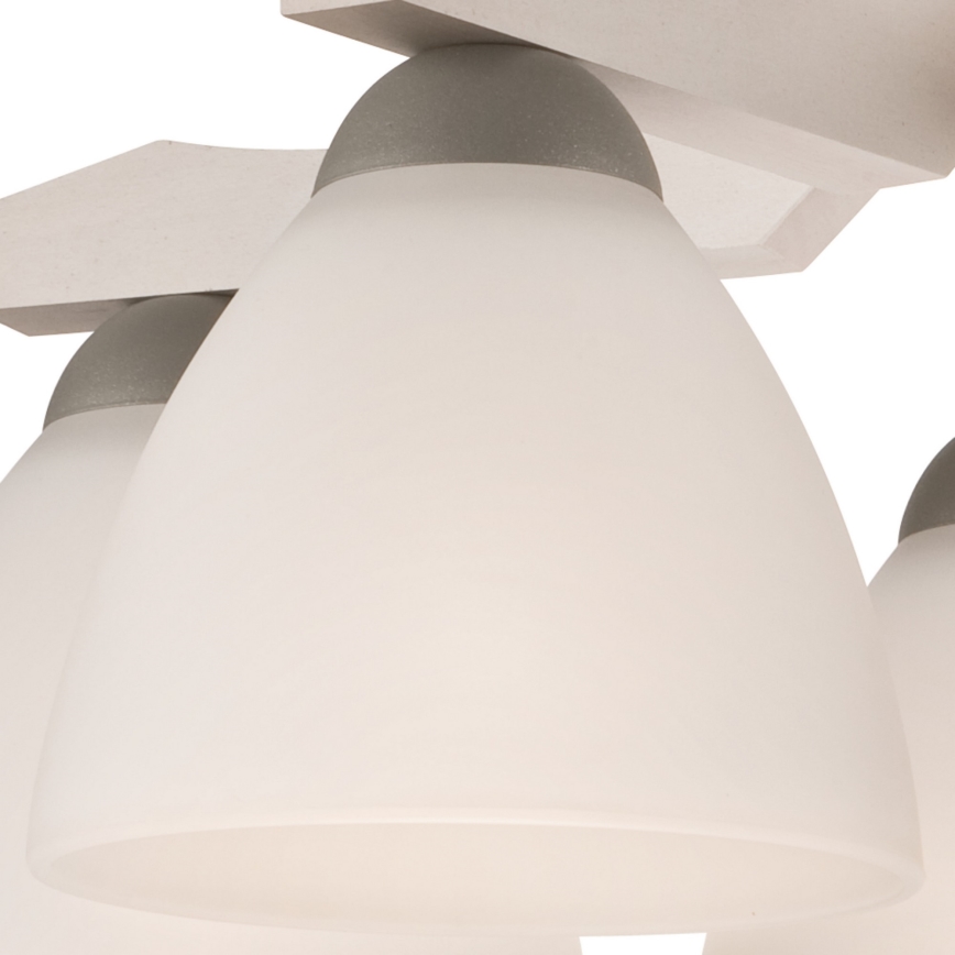 Припотолочная люстра ADRIANO 5xE27/60W/230V бук - сертифицировано FSC