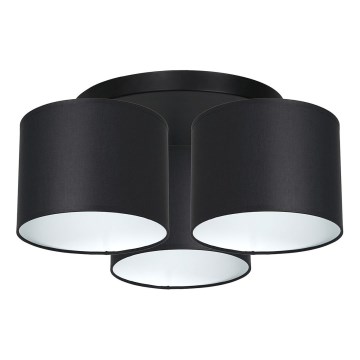 Припотолочная люстра ARDEN 3xE27/60W/230V черная/белая