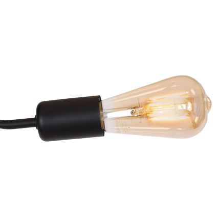 Припотолочная люстра BRENDA 3xE27/60W/230V черная