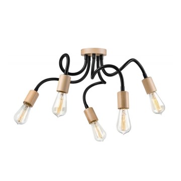 Припотолочная люстра CAMERON 5xE27/60W/230V - сертифицировано FSC