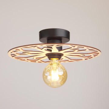 Припотолочная люстра FALCO 1xE27/60W/230V диаметр 30 см бежевый