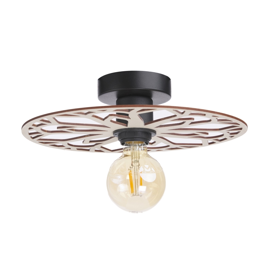 Припотолочная люстра FALCO 1xE27/60W/230V диаметр 30 см бежевый