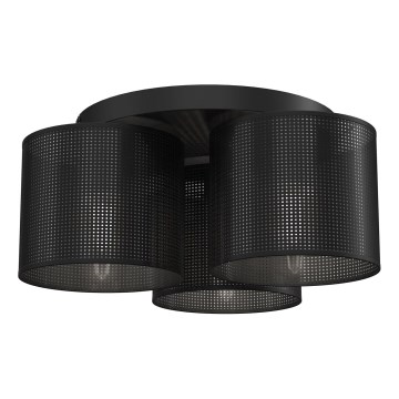 Припотолочная люстра LOFT SHADE 3xE27/60W/230V черная