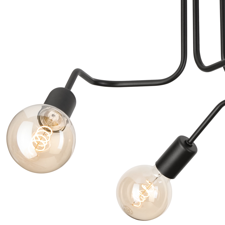 Припотолочная люстра MATYLDA 3xE27/60W/230V черный