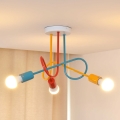 Припотолочная люстра OXFORD 3xE27/15W/230V