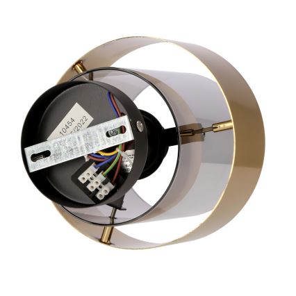 Припотолочная люстра SPIEGA 1xE27/60W/230V золотистый/черный