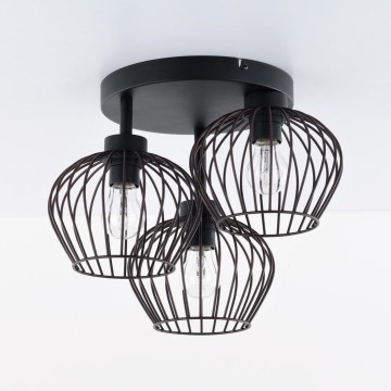 Припотолочная люстра TINA 3xE27/15W/230V