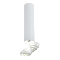 Припотолочная люстра TUBA 1xGU10/50W/230V белая