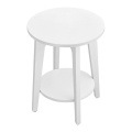 Приставний столик KAEL, білий