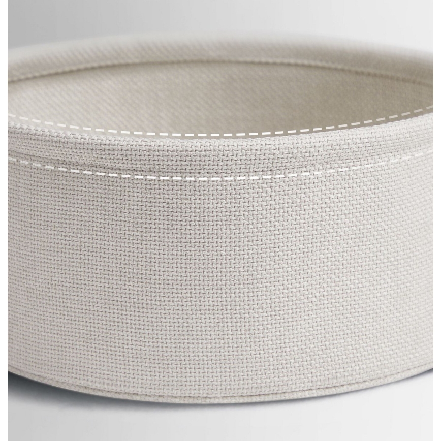 Приставний столик NOIRA сірий/білий