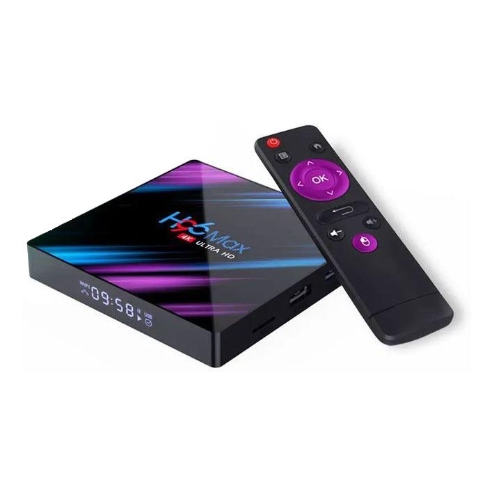Приставка Android TV box SMART 4GB RAM 4K Wi-Fi + дистанційне керування