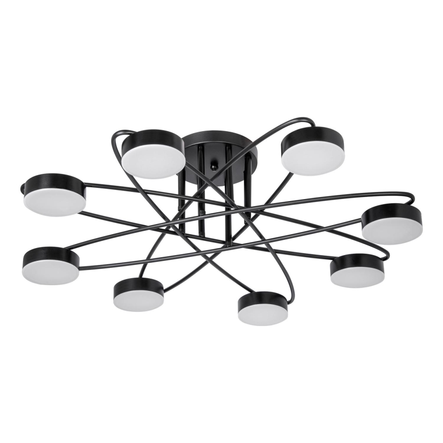 Пристельова LED люстра 8xLED/7W/230V чорний