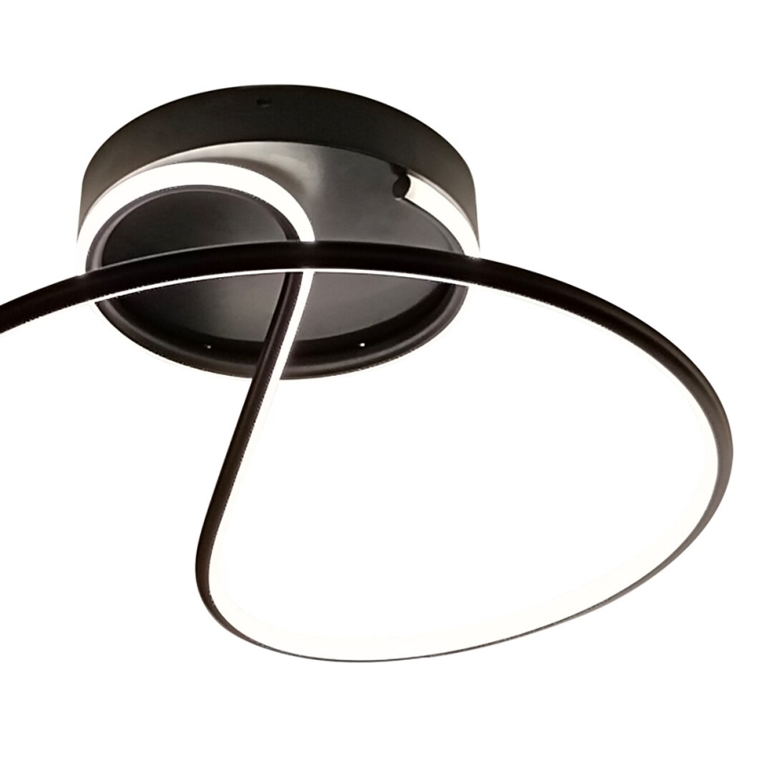 Пристельова LED люстра DELTA LED/30W/230V чорний