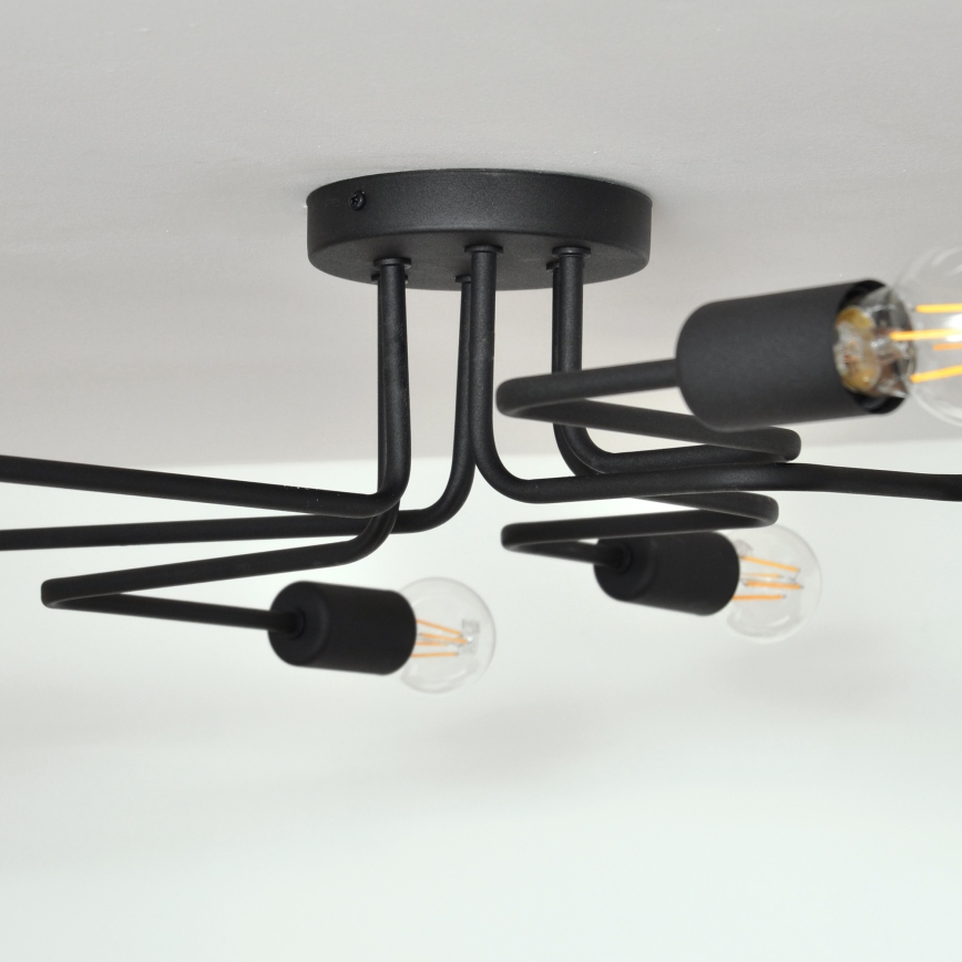 Пристельова LED люстра TUBE 6xE27/15W/230V