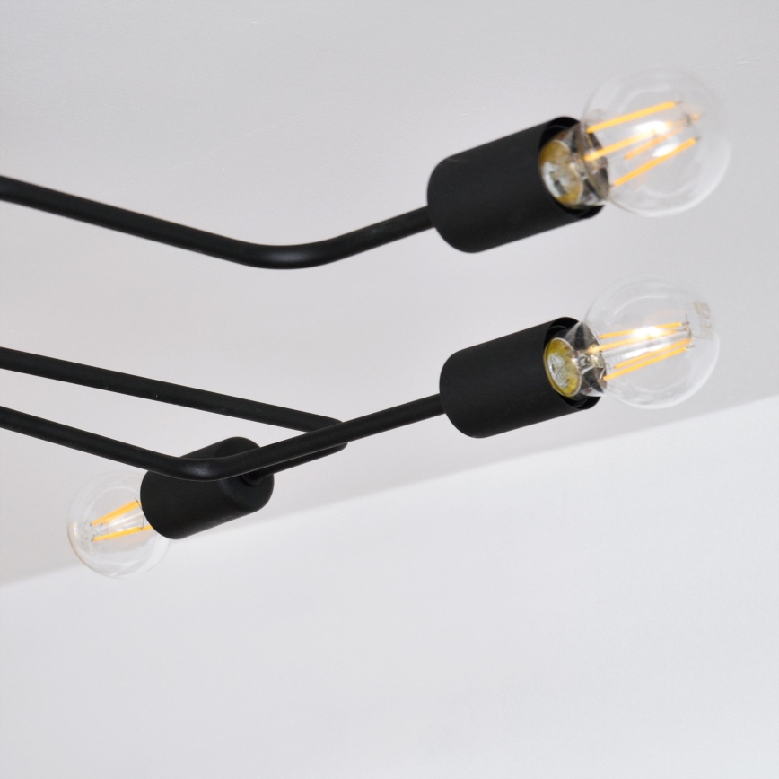Пристельова LED люстра TUBE 6xE27/15W/230V