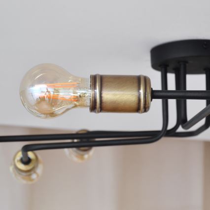 Пристельова LED люстра TUBE 6xE27/15W/230V