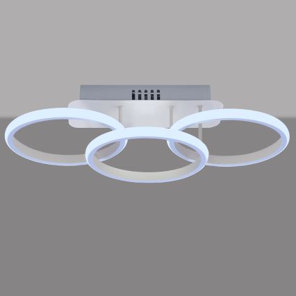 Пристельова LED люстра з регулюванням яскравості BARI LED/30W/230V білий
