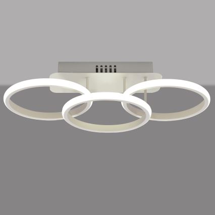 Пристельова LED люстра з регулюванням яскравості BARI LED/30W/230V білий