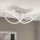 Пристельова LED люстра з регулюванням яскравості CIRCUS LED/30W/230V матовий хром