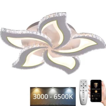 Пристельова LED люстра з регулюванням яскравості LED/100W/230V 3000-6500K + пульт дистанційного керування