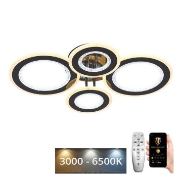Пристельова LED люстра з регулюванням яскравості LED/100W/230V 3000-6500K + пульт дистанційного керування