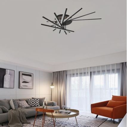 Пристельова LED люстра з регулюванням яскравості LED/120W/230V 3000-6500K + пульт дистанційного керування