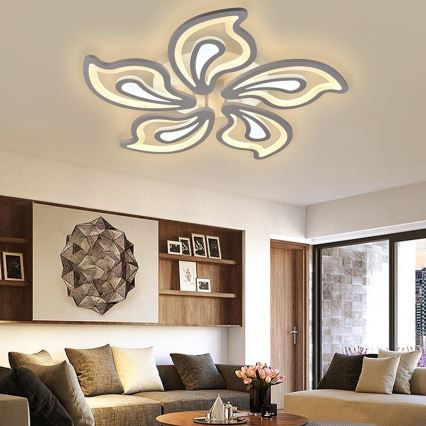 Пристельова LED люстра з регулюванням яскравості LED/125W/230V 3000-6500K + дистанційне керування