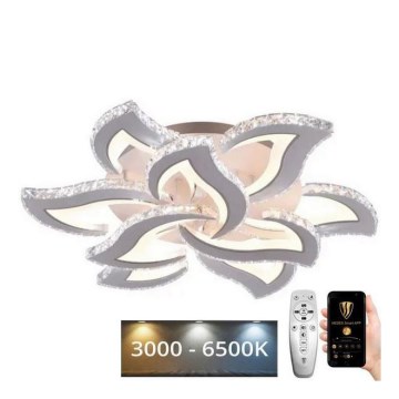 Пристельова LED люстра з регулюванням яскравості LED/180W/230V 3000-6500K + пульт дистанційного керування