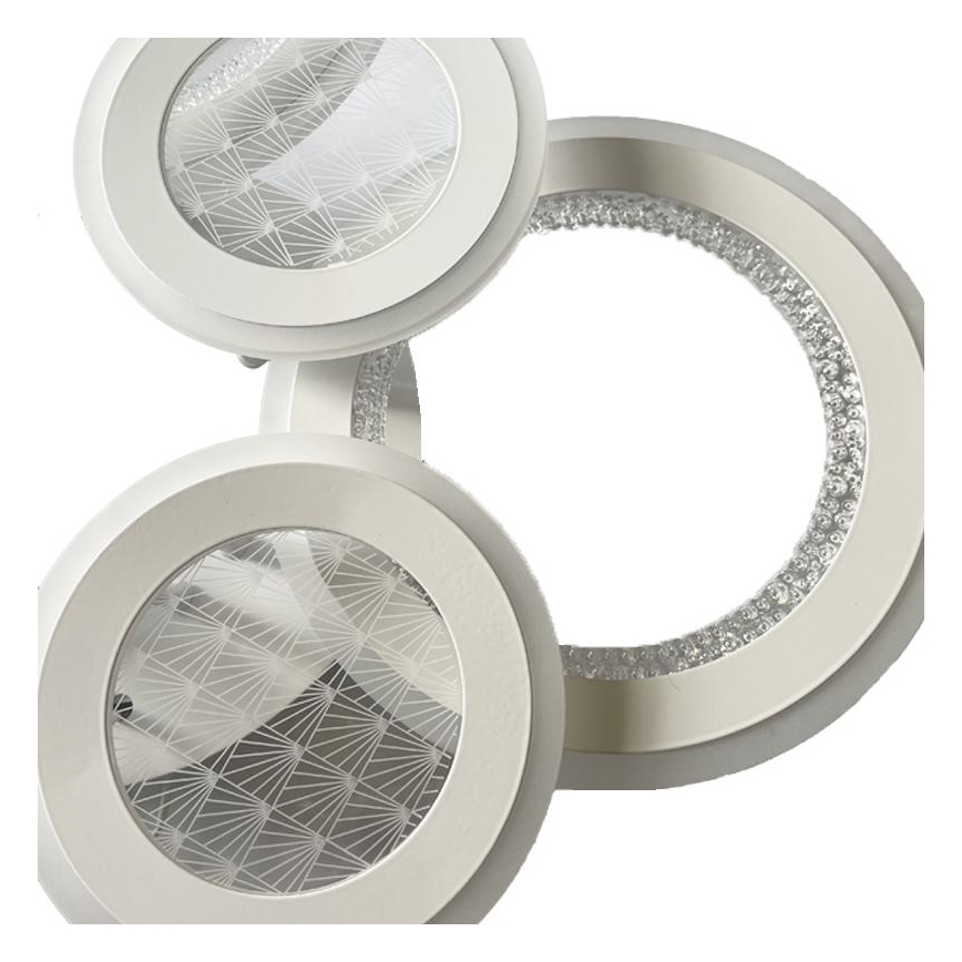 Пристельова LED люстра з регулюванням яскравості LED/200W/230V 3000-6500K + пульт дистанційного керування
