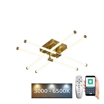 Пристельова LED люстра з регулюванням яскравості LED/30W/230V 3000-6500K + пульт дистанційного керування