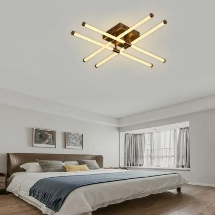 Пристельова LED люстра з регулюванням яскравості LED/30W/230V 3000-6500K + пульт дистанційного керування