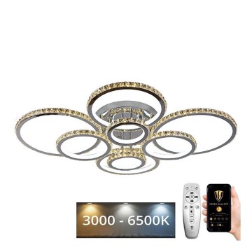 Пристельова LED люстра з регулюванням яскравості LED/315W/230V 3000-6500K + дистанційне керування