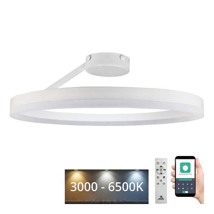 Пристельова LED люстра з регулюванням яскравості LED/40W/230V 3000-6500K білий + пульт дистанційного керування