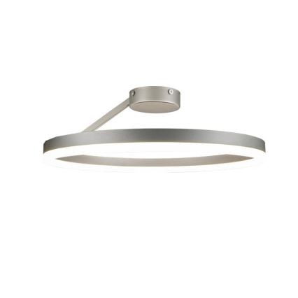 Пристельова LED люстра з регулюванням яскравості LED/40W/230V 3000-6500K матовий хром + пульт дистанційного керування