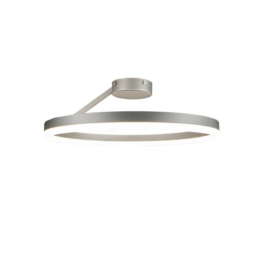 Пристельова LED люстра з регулюванням яскравості LED/40W/230V 3000-6500K матовий хром + пульт дистанційного керування