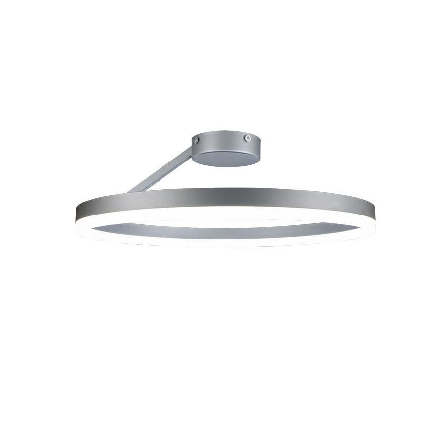 Пристельова LED люстра з регулюванням яскравості LED/40W/230V 3000-6500K матовий хром + пульт дистанційного керування