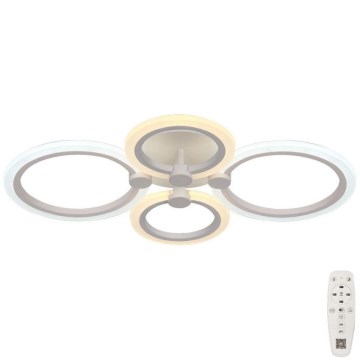Пристельова LED люстра з регулюванням яскравості LED/45W/230V 3000-6500K + пульт дистанційного керування
