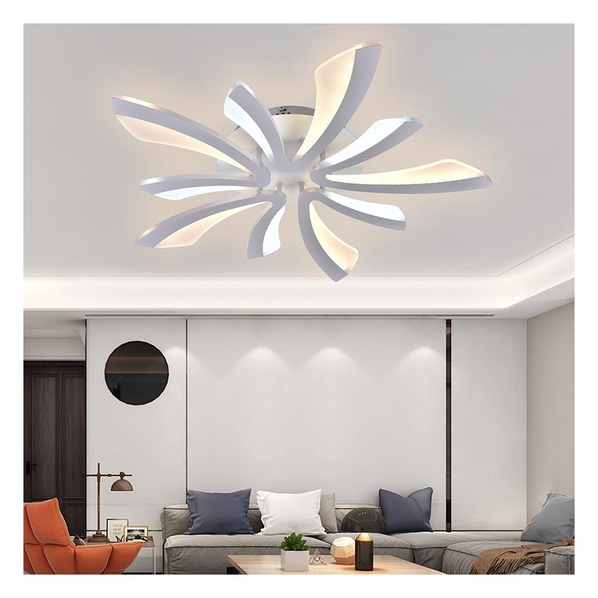 Пристельова LED люстра з регулюванням яскравості LED/55W/230V 3000-6500K + дистанційне керування