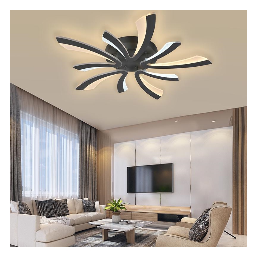 Пристельова LED люстра з регулюванням яскравості LED/55W/230V 3000-6500K + дистанційне керування