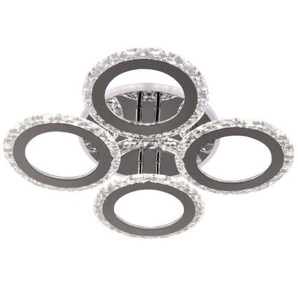 Пристельова LED люстра з регулюванням яскравості LED/55W/230V 3000-6500K + пульт дистанційного керування