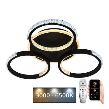 Пристельова LED люстра з регулюванням яскравості LED/60W/230V 3000-6500K + дистанційне керування
