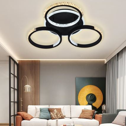 Пристельова LED люстра з регулюванням яскравості LED/60W/230V 3000-6500K + дистанційне керування